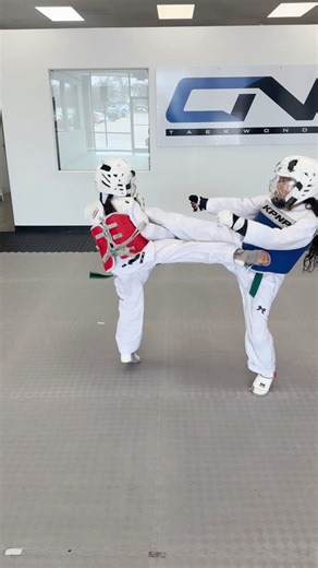 CN Taekwondo Olympic Academy on Instagram: "Our 8 year old green belts working on the electronic chest guards while they had a private training session! Super grateful to have the technology to develop our athletes right from the begging at such a young age! (This is for athletes in our sparring program, not our non-contact traditional taekwondo classes) If you are interested in private sessions, send us an e mail at info@cntaekwondo.com or text at 945-227-9966"