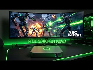 ARC Raiders RTX 5080 on Mac mini M4 – GeForce NOW 2K 100Hz Gameplay (OBS Test)