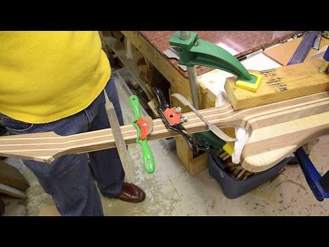 Custom Firebird Guitar Build - Luthier Building process Project