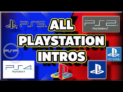 PlayStation Startup Screens Momtage in 4K | Console Nostalgia