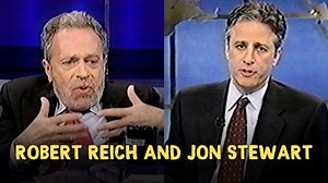 "They're going to say I'm a class warrior, but *they* have declared class warfare." In 2005, I warned The Daily Show host Jon Stewart that extreme inequality was killing the American Dream. Now Stewart returns to TDS, and I'm still sounding the same alarm. Welcome back, friend. | Robert Reich