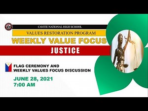 Values Restoration Program: JUSTICE