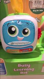 Busy Learning Bot #Interactive motor-sensory Robot Toy #leapfrog#toy #asmr #shorts