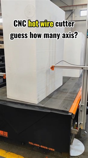 CNC Hot Wire Foam Cutter Cutting EPS Foam Blocks
