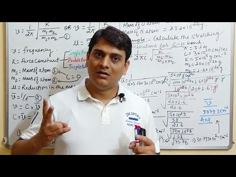 Part 3: IR Spectroscopy - Hooke's Law (Infra Red Spectroscopy)