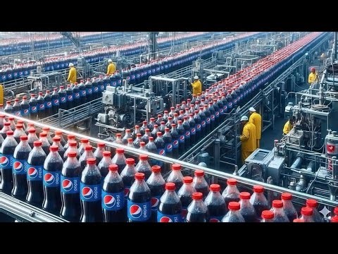 Inside Pepsi Factory: Amazing Mass Production & Industrial Automation