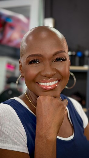 Anthony Claxton on Instagram: "♥️To the Beautiful Baldheaded Queen👑 Your radiance shines brighter than any crown ever could. Your smooth scalp, bold and proud, reflects the light of a spirit unbreakable, a confidence that’s undeniable…😍In your elegance, you embody strength, beauty, and grace, a reminder that true beauty isn’t in locks or tresses but in the soul that carries them. You stand tall, embracing every inch of your being with pride, and the world is better for having witnessed your br