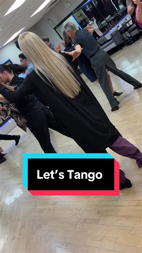 Let’s Tango #ballroomdancing #groupclass #everybodydancenow #tango #dancestudio