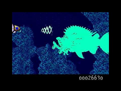 [PC Engine] Super difficult shooting Game 'Deep Blue' No damage failed