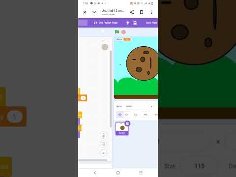 How to make a simple scratch clicker game in under 5 minutes @spikie48