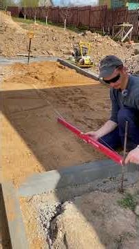 How to set a slope WITHOUT a laser level! 🛠️ #shorts #buildingtips