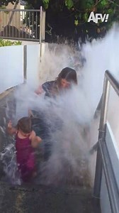 Went through a wave of emotions with this one 🌊😅 #afv #funnyvideos | America's Funniest Home Videos