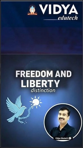 "Freedom" and "Liberty."