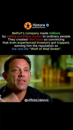 Wall Street’s Most Infamous Con Artist #shorts