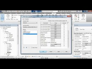 12-Plan Views -View Template