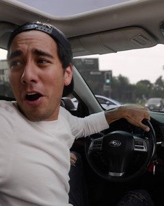 Zach King | What’s the longest amount of time you’ve been stuck in traffic? 🚗 🚙 | Instagram