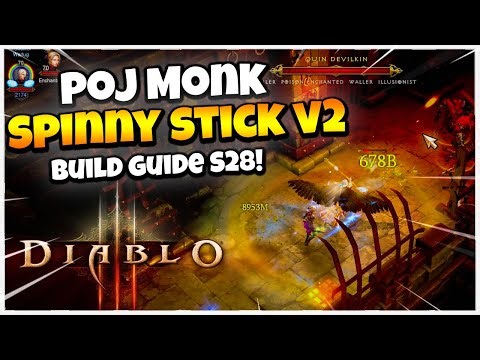 Diablo 3 Monster Monk Patterns of Justice Build Guide Season 28