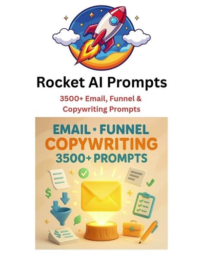 3500+ Email, Funnel & Copywriting Prompts
