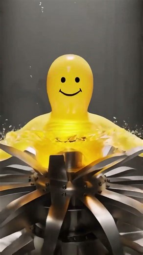 EXPERIMENT 002: Yellow Suit vs Blender #shorts #viral