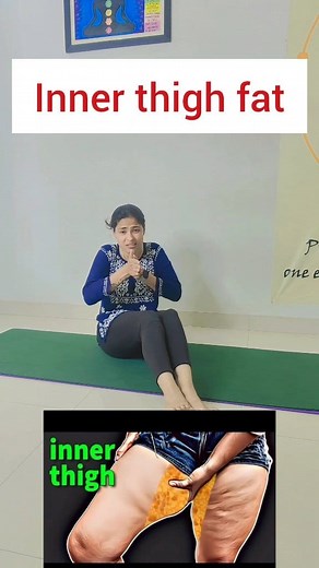 Inner thigh fat gone #innerthighfat #fatloss | Fit with Priya