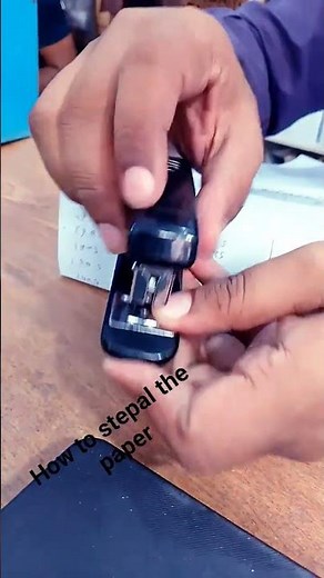 How to staple the paper #shortvideo #lovesong #short