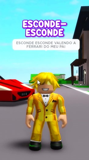Desafio de Esconde-Esconde em Brookhaven no Roblox!