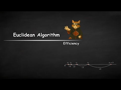 Euclidean algorithm - Efficiency