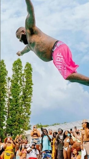 Rick Ross Has The Biggest Residential Swimming Pool In America. Pool Party 2025 #rickross