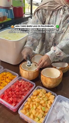 506 reactions · 43 comments | Dogan ice cream buah pertamo di Palembang , cuma 20ribuan gais @saganta_foodrink | Promo Palembang | Facebook