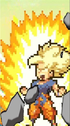 SPRITE ANIMATION - GOKU VERSUS FREEZER - PIVOT ANIMATOR #dragonball #animación #anime #animation