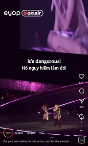 1M views · 10K reactions | [FANCAM] LISA@ DEADLINE TOUR Lisa nhắc...