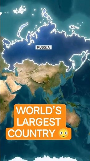 Russia: The Largest Country in the World 🌍 | Mind-Blowing Facts You Didn’t Know #viralvideo #russia