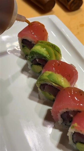 Some of our best new dishes from 2025.. *Toro Roll *Black Cod with Sweet Miso *Salmon in Yuzu Which is your favorite? Come in and try before the year’s end 🎆🐟 #HappyNewYear | The Blue Fish