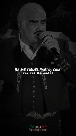 Vicente Fernández - Si Te Vas No Hay Lío (Letra)