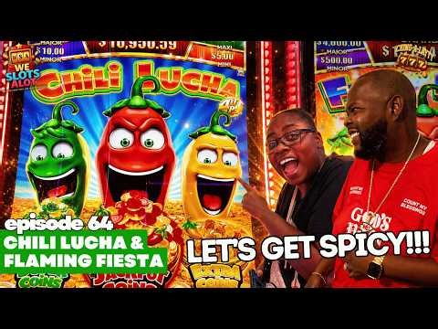 Episode 64 - First Time Playing Chili Lucha & Flaming Fiesta 🌶️🎰