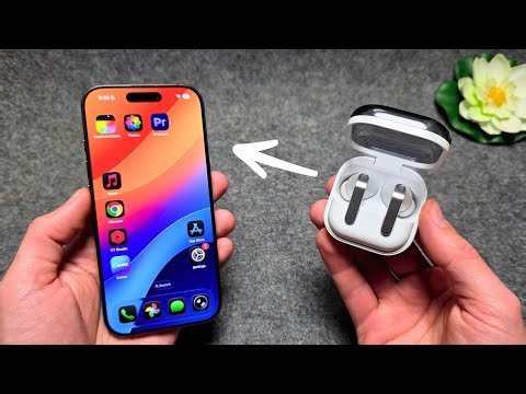 How to Connect & Pair Samsung Galaxy Buds 4 with iPhone iOS