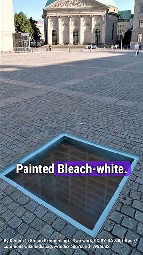 The Sunken Library - Berlin's Memorial to the Books Burned in 1933 #berlinhistory