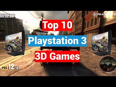 Top 10 3D Games On The PlayStation 3 - 3D Gaming Was and Is So Much Fun!