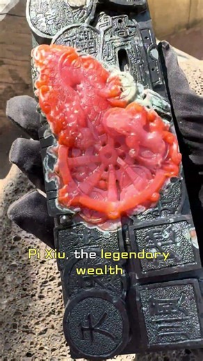 A Museum-Quality Masterpiece: "A Family Legacy" Baoshan Nanhong Pi Xiu Sculpture