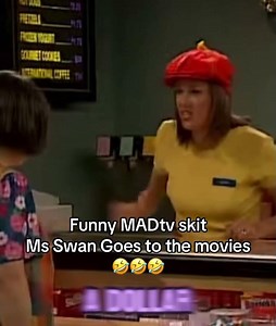 Funny MadTv skit Ms. Swan goes to the movies🤣 #trending #funny #viral #comedy #shorts #viralvideo