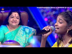 Glimpse of Udhaya Udhaya Song by #Sarasruthi #Abhilash 😍❤️| 90's Hits | SuperSingerJunior 10 | promo