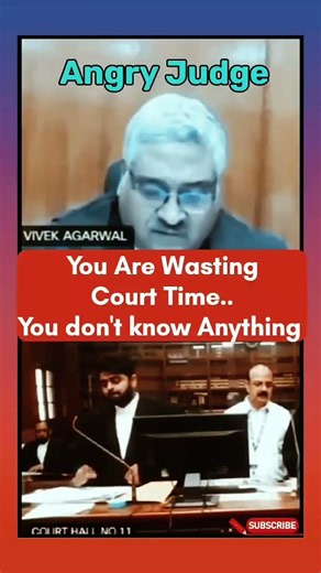 You Are Wasting The Court's Time | Judge Schools Young Lawyer #judge#lawyer#argument#law#legalcourts