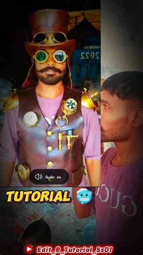 Wait for End 😱 Egg to Steampunk Illusion Tutorial! #trending#tutorialfilter#ytshorts#viral #shorts