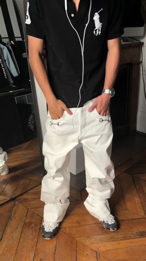Bootcut Jeans Outfit Ideas — Lil Gucci Bootcut Jean & Ralph Polo
