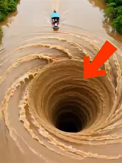What Will Happen If You Go Near The Whirlpool?😱| #shorts #whirlpool