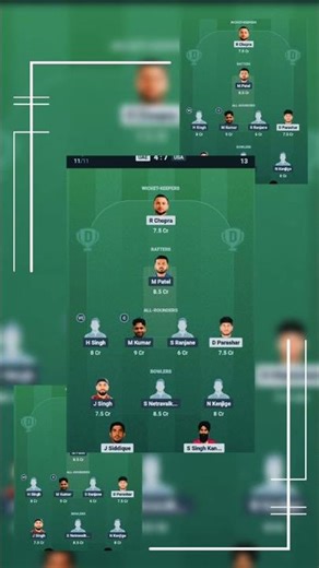 UAE VS USA Dream11 Team | 90th match today | CWC League 2 ODI 2025