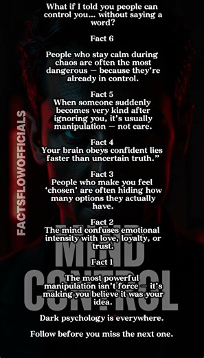 Dark Psychology Facts That Control the Human Mind
