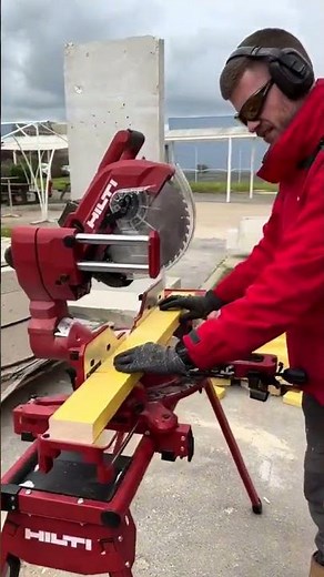 Découvrez la première scie à onglets sans fil Hilti : la SM 60-22 ! 🚨