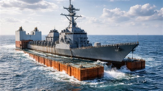 Why some ships are built to sink on purpose, how semi-submersible heavy-lift carriers move entire warships