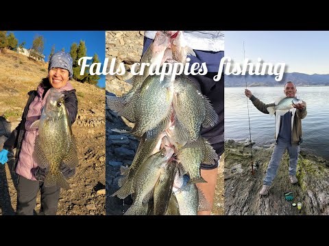 Fishing at Lake isabella CA. Crappies. Oct.2025
